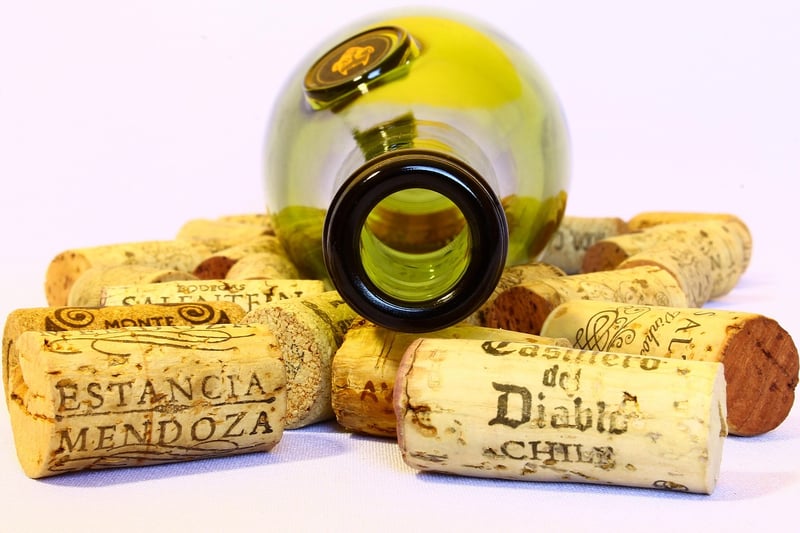 Glass bottle lamps
